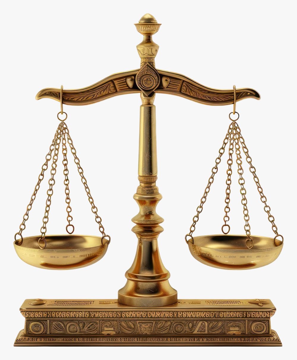 Gold weighing scale representing transparent valuation